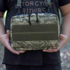 Подсумок-чехол для тактического планшета 10,5", админподсумок Пиксель