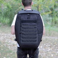 Black backpack for drones, carrying bag for 4-5 FPV drones, army tactical