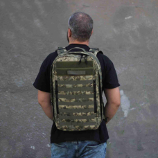 Полевой медицинский рюкзак Пиксель для боевого медика ССО с боксами и ампульницей 21л