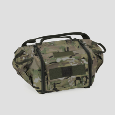 Медицинская сумка CLS bag | Военная аптечка с подсумками для турникетов и ампульницей | Мультикам