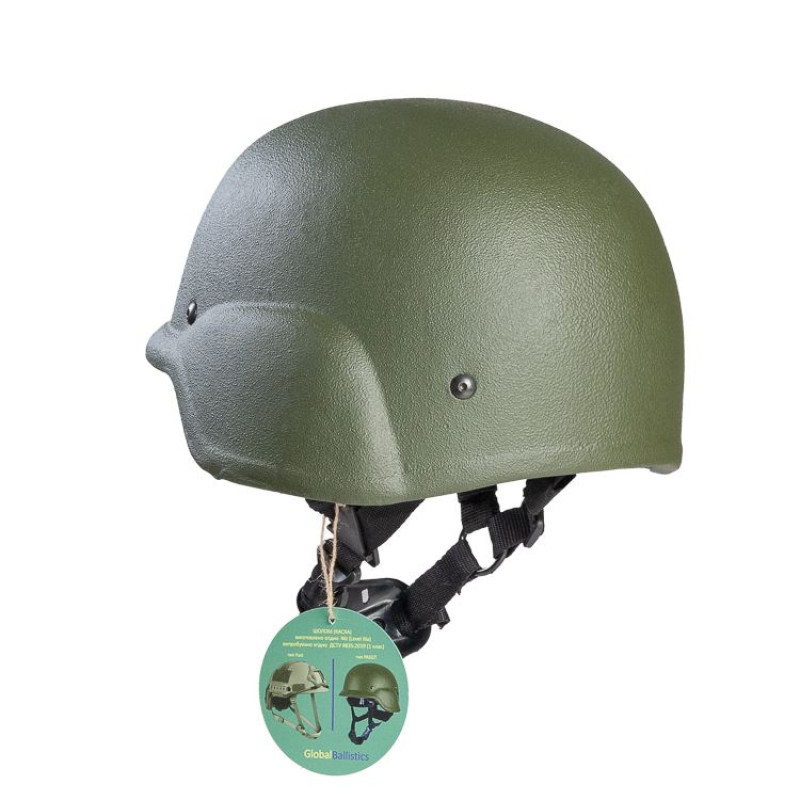 Шолом PASGT рівень захисту NIJ IIIA. Олива