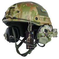 FAST Helmet with M32H Earmuffs with 