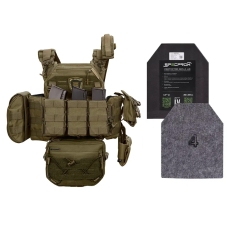 Body Armor Warmor gen. 3 Max, Class 4. Olive. Weight 8.5 kg.