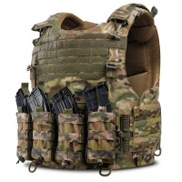 Body Armor Warmor gen.4, Class 2. Multicam. Weight 4.2 kg.