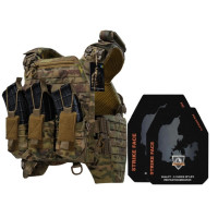 Body Armor BOGUNKA PGD Plate, Class 6. Multicam