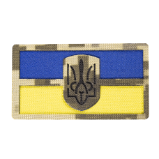 Патч Camotec Герб України (4.5*8) Піксель