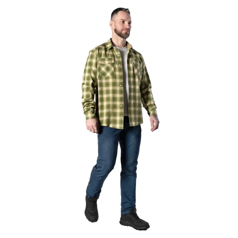 Сорочка "Легіт" Olive/White (9333)