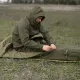 Утеплене пончо-трансформер Кірея Олива (9303)