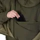 Утеплене пончо-трансформер Кірея Олива (9303)