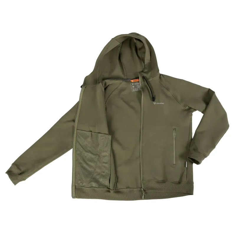 Спортивна кофта FitPro Zip Олива (9608)