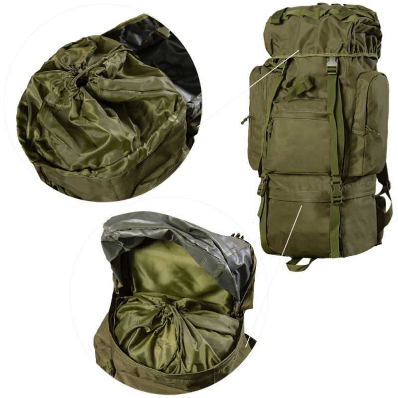 Рюкзак BigBag 80L Oxford PVC Олива (8615)