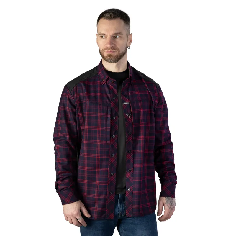 Сорочка "Тайфун" Red/Navy (9579)