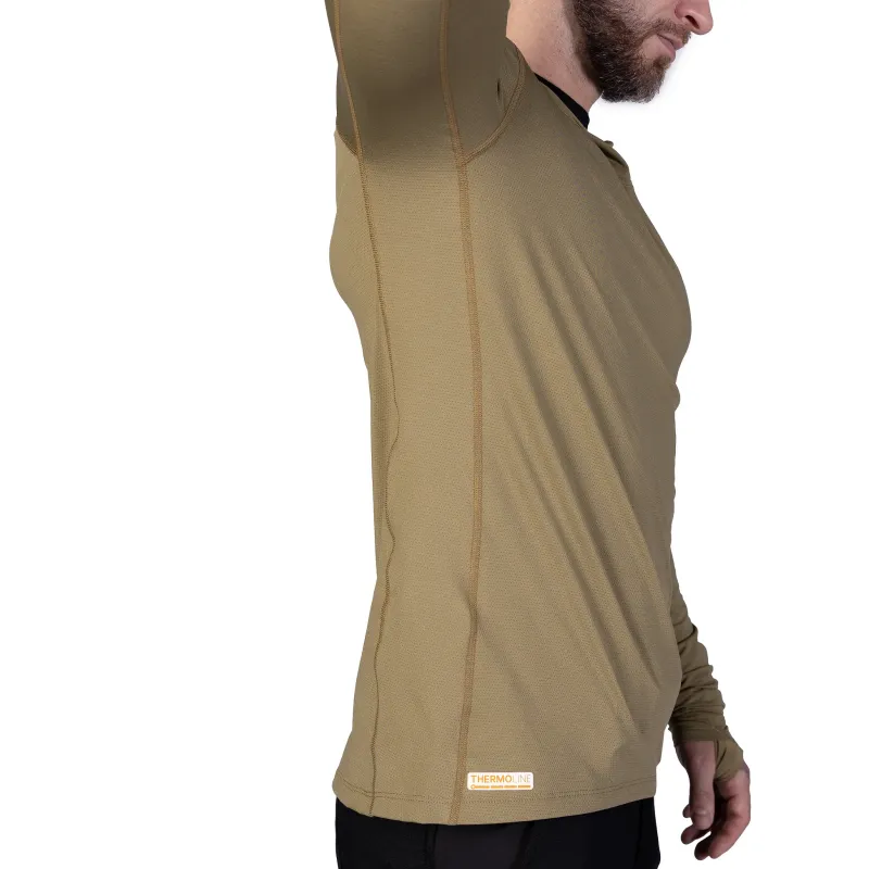 Лонгслів Chiton Hood 2.0 CoolPass ThermoGrid Tan (9537)