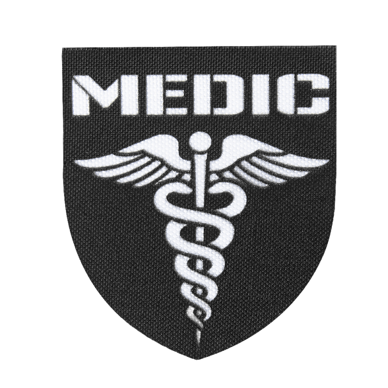 Шеврон Camotec Medic (7*8) Чорний