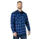 Сорочка “Буревій” Blue/Black (9631)
