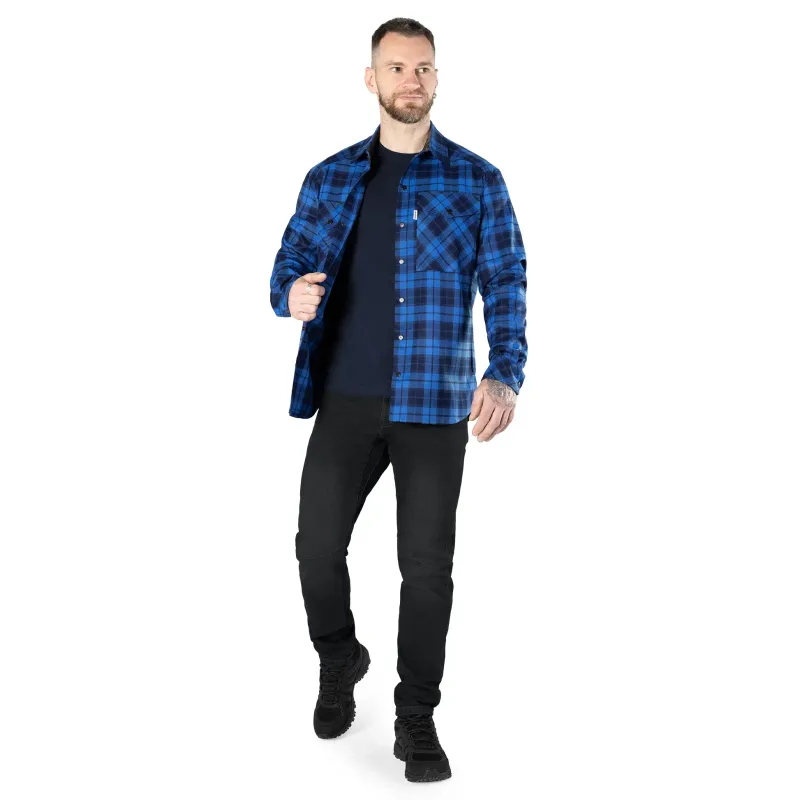 Сорочка “Буревій” Blue/Black (9631)