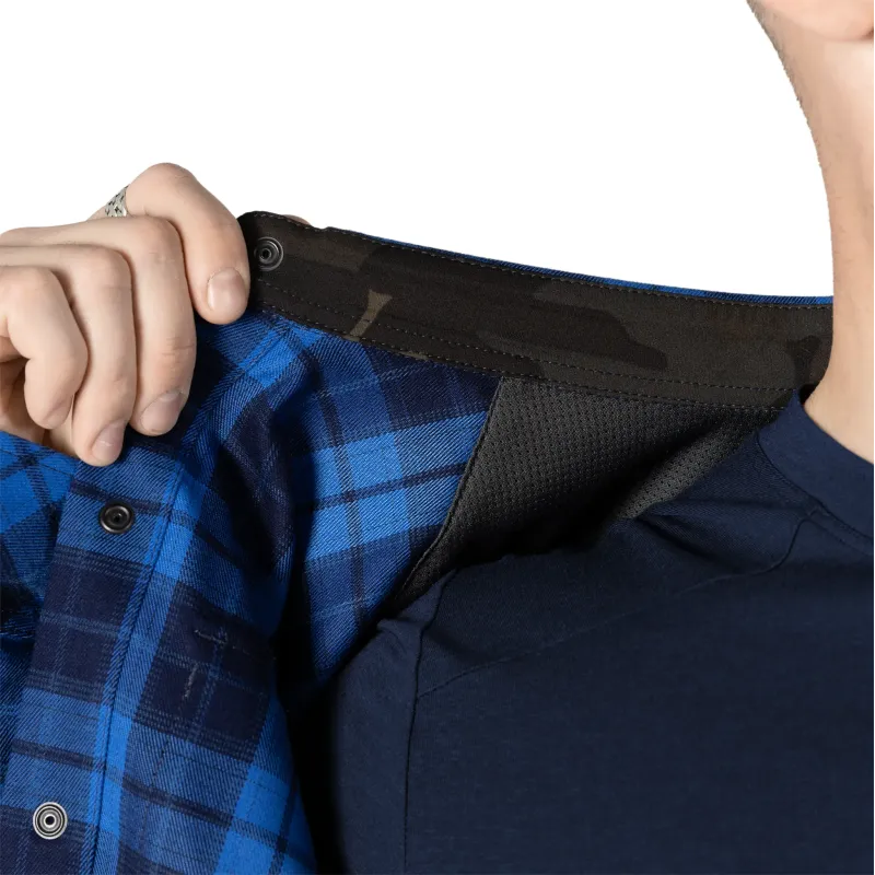 Сорочка “Буревій” Blue/Black (9631)