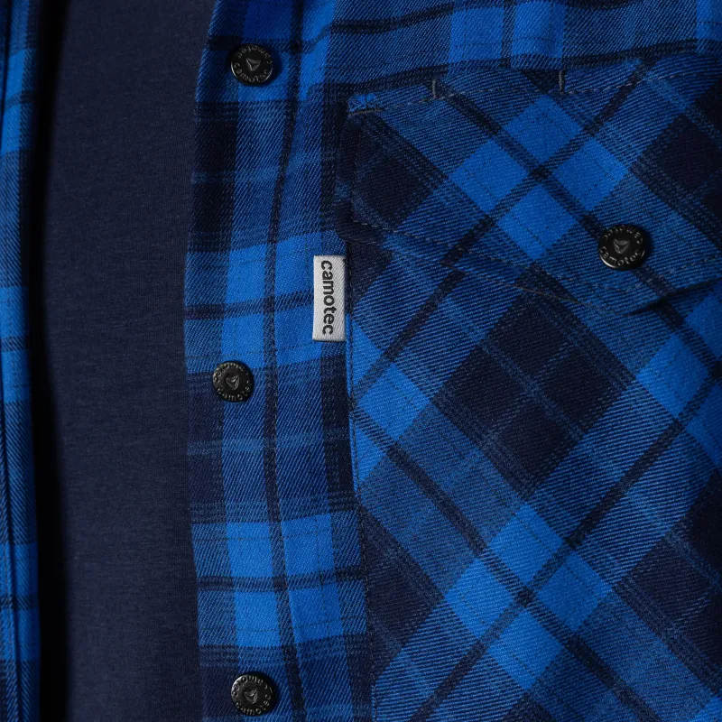 Сорочка “Буревій” Blue/Black (9631)