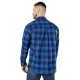 Сорочка “Буревій” Blue/Black (9631)