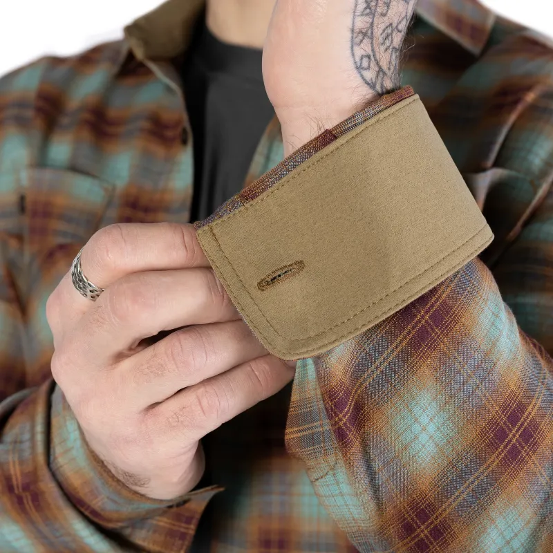 Сорочка "Легіт" Blue/Brown (9332)