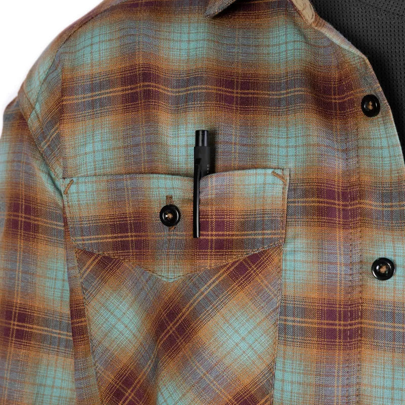 Сорочка "Легіт" Blue/Brown (9332)