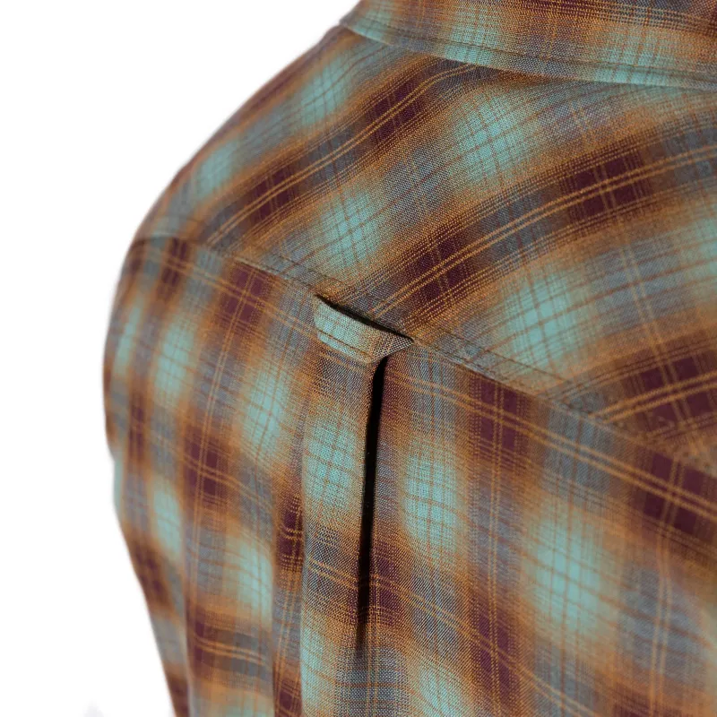Сорочка "Легіт" Blue/Brown (9332)