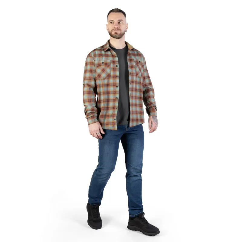 Сорочка "Легіт" Blue/Brown (9332)