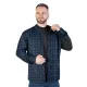 Сорочка "Тайфун" Teal/Navy (9581)