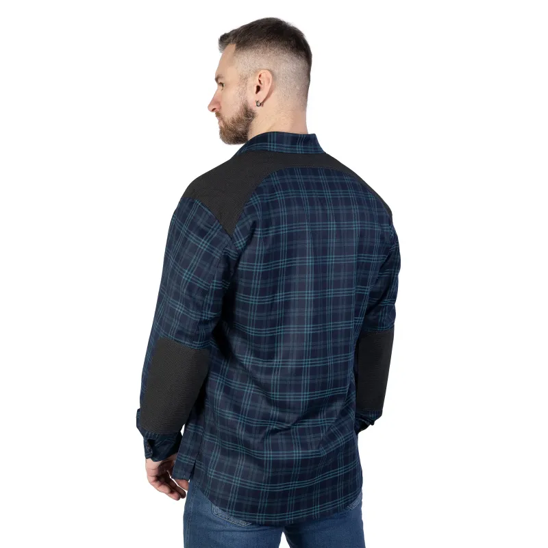Сорочка "Тайфун" Teal/Navy (9581)