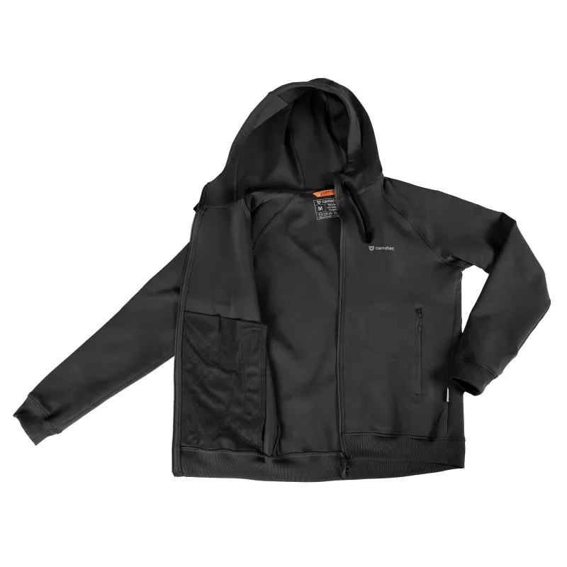 Спортивна кофта FitPro Zip Чорна (9605)