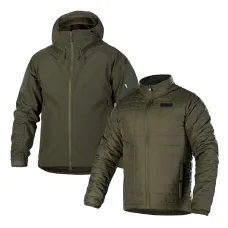 Комплект 2в1 Куртка SoftShell з підстібкою (9421+9422) Олива (9423)