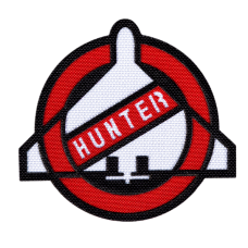 Патч Camotec Шахед Hunter (7*8) Білий (9535)
