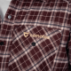 Сорочка “Буревій” Burgundy Check