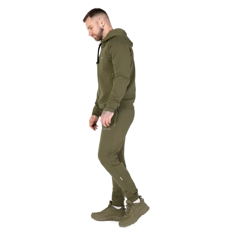 Спортивний костюм FitPro Zip Олива (9766)