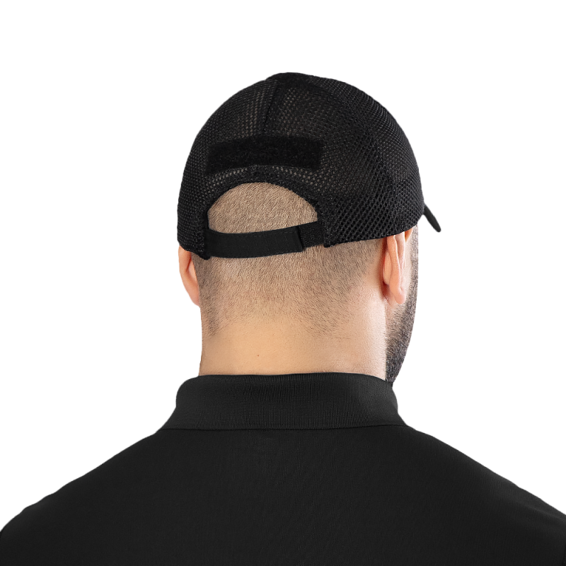 Бейсболка Tactic Mesh Rip-Stop Stretch Чорна (8932)