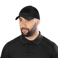 Бейсболка Tactic Mesh Rip-Stop Stretch Чорна (8932)