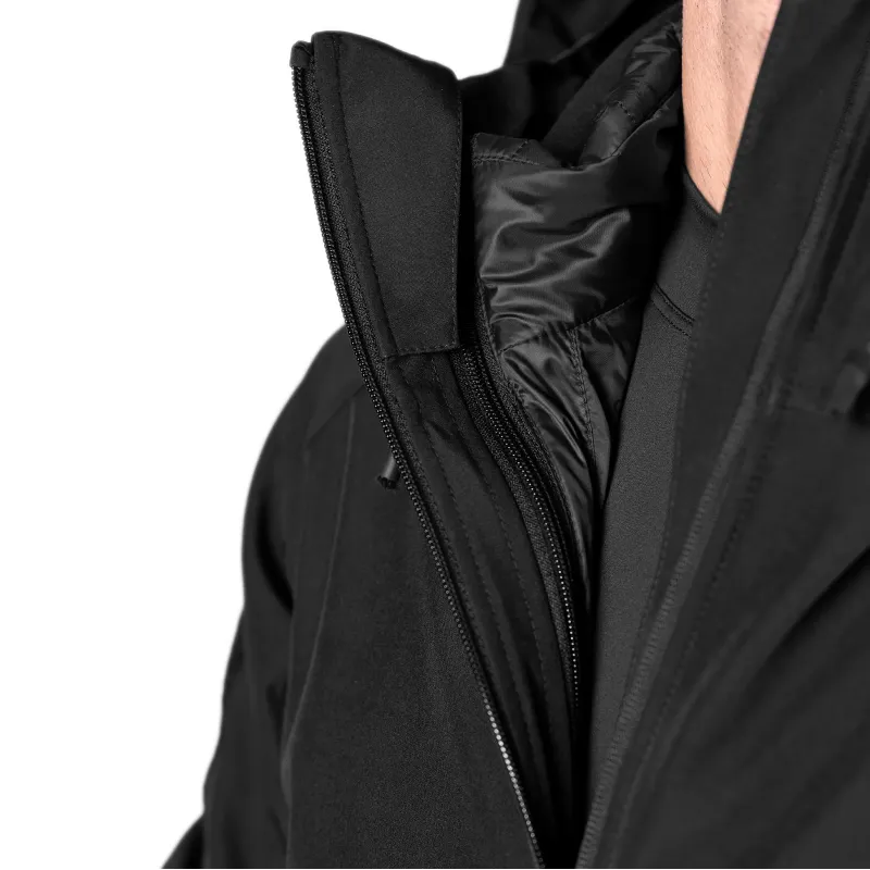 Комплект 2в1 Куртка SoftShell з жилеткою Чорний