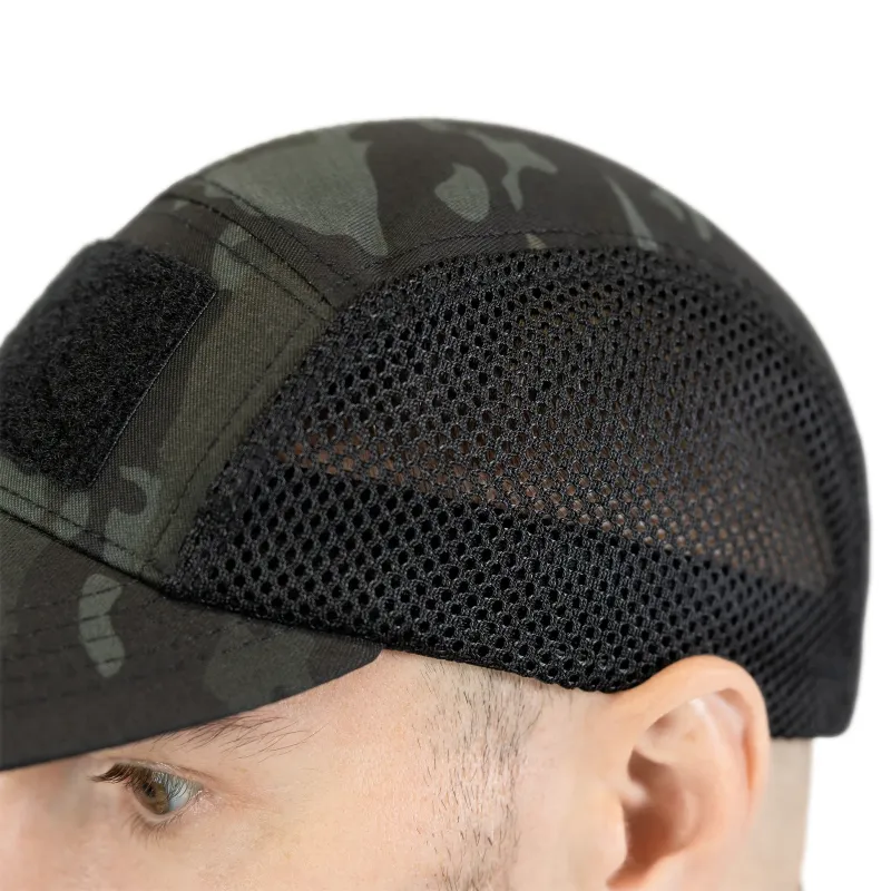 Бейсболка 5Panel Mesh Tactic Twill MC Black (9684)