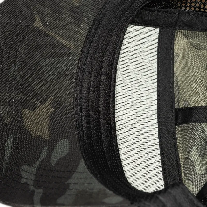Бейсболка 5Panel Mesh Tactic Twill MC Black (9684)