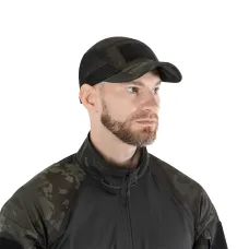 Бейсболка 5Panel Mesh Tactic Twill MC Black (9684)