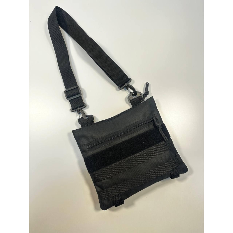 Сумка трапеція (Чорний)