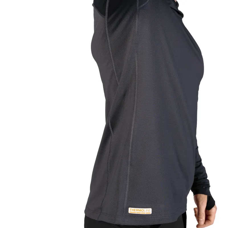 Лонгслів Chiton Hood 2.0 CoolPass ThermoGrid Сірий (9538), S