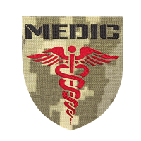 Шеврон Camotec Medic (7*8) Піксель
