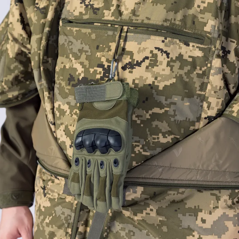 Утеплене пончо-трансформер Кірея Піксель (9304)