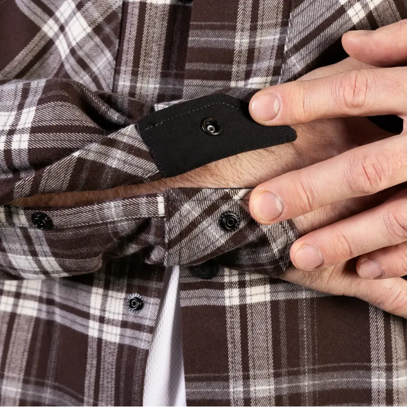 Сорочка “Буревій” Brown/White