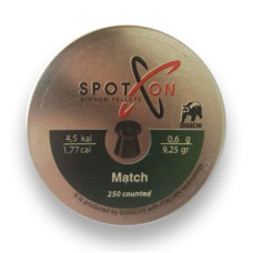 Кулі Spoton Match (4.5 мм, 0.6 гр, 250 шт.)