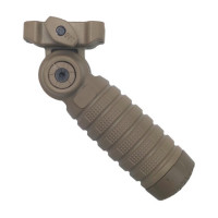 DLG Tactical (DLG-037) Folding Picatinny Foregrip (Polymer) Coyote