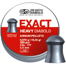 Кулі JSB Diabolo Exact Heavy (4.52 мм, 0.67 г, 500 шт.)