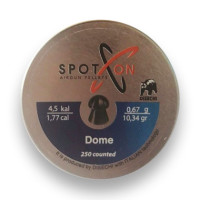 Spoton Dome balls (4.5 mm, 0.67 g, 250 pcs.)