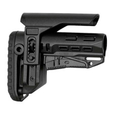 Приклад DLG TBS Compact PCP (Mil-Spec) с регулируемой щекой, черный